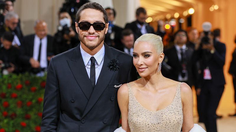Kim Kardashian and Pete Davidson