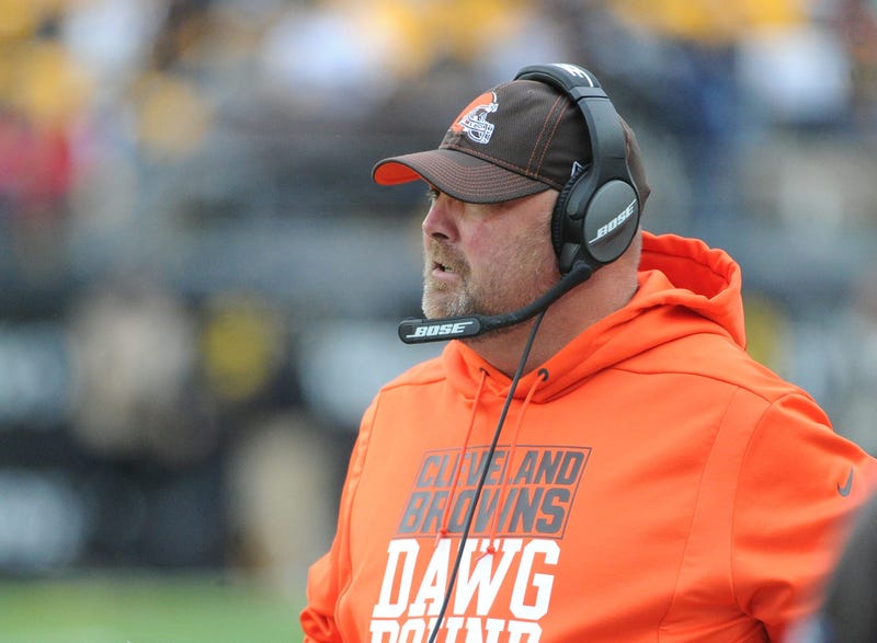 Browns head coach Freddie Kitchens