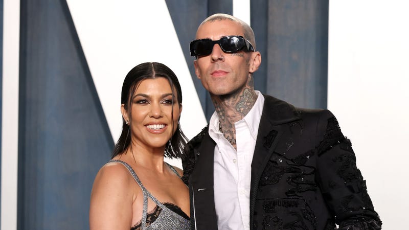 Kourtney Kardashian and Travis Barker
