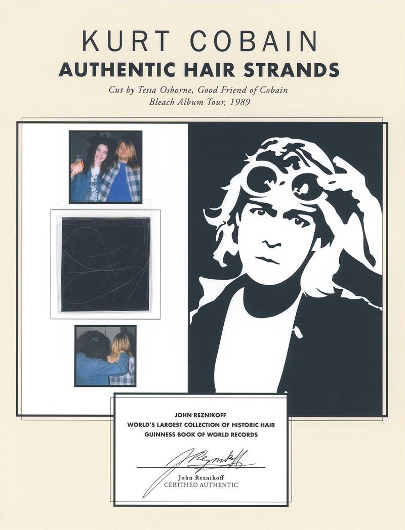Nirvana: Kurt Cobain Hair Presentation
