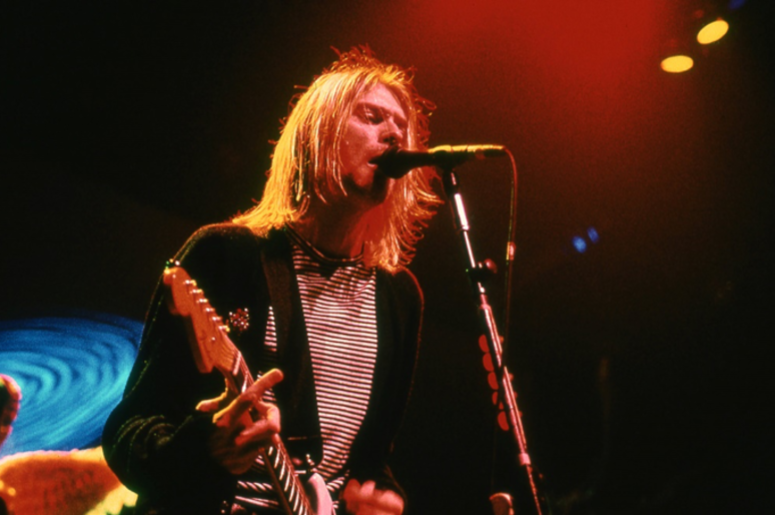 Kurt Cobain of Nirvana