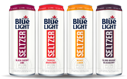 Labatt Blue Light Seltzer To be Test Marketed Locally
