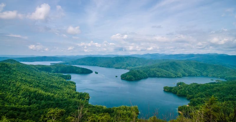 Aerial View of Lake Jocassee - Getty Images