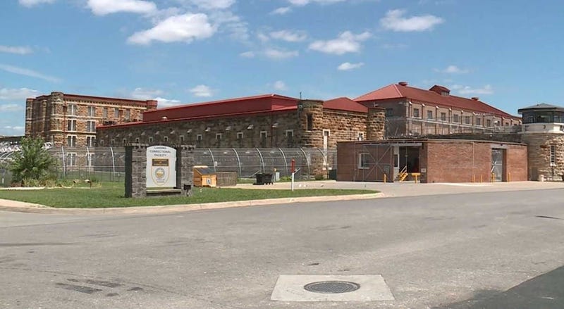 The exterior of the KS state correctional facility at Lansing