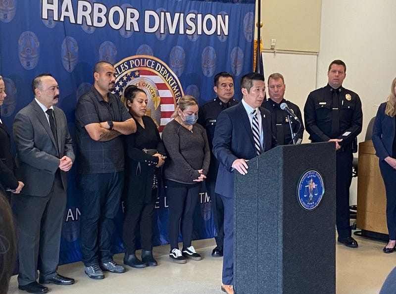 LAPD press conference