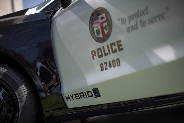 LAPD car