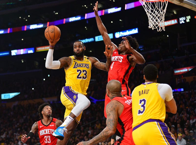 Lakers forward LeBron James