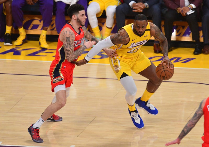 LeBron James Lonzo Ball