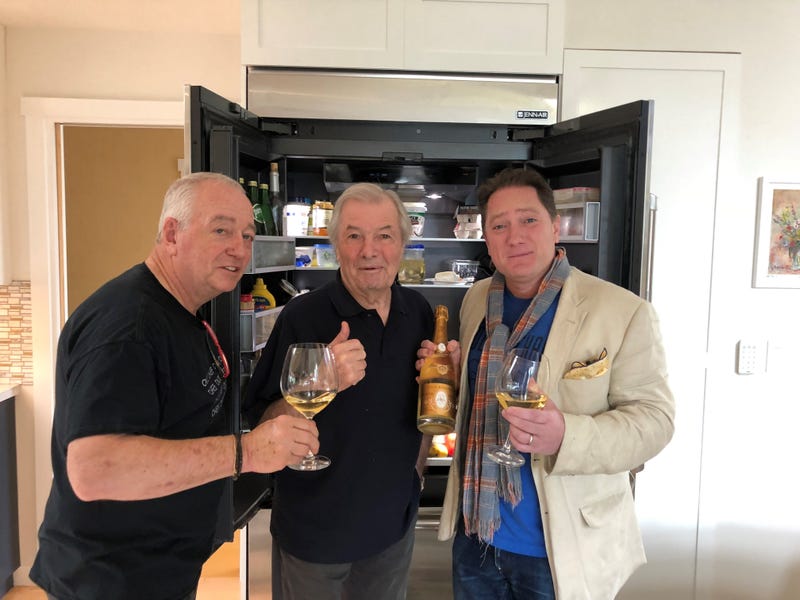 Foodie Chap Liam Mayclem with Chefs Roland Passot & Jacques Pepin