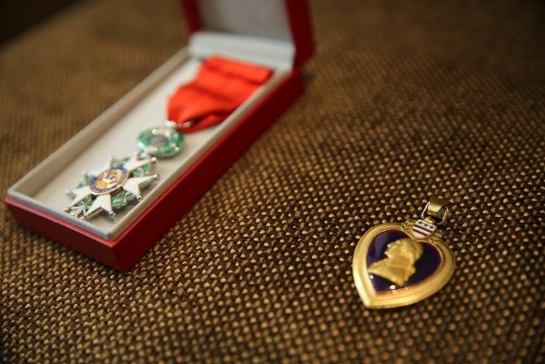 Don Greenbaum's Purple Heart