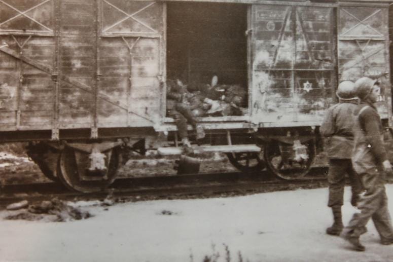 Boxcars at Dachau