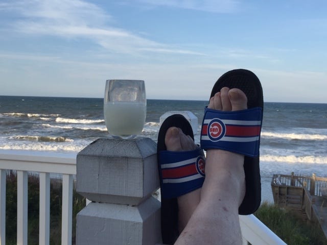 Cocktails on the beach
