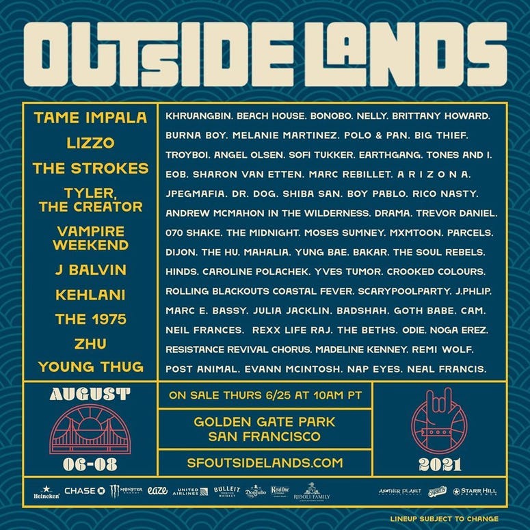 lineup