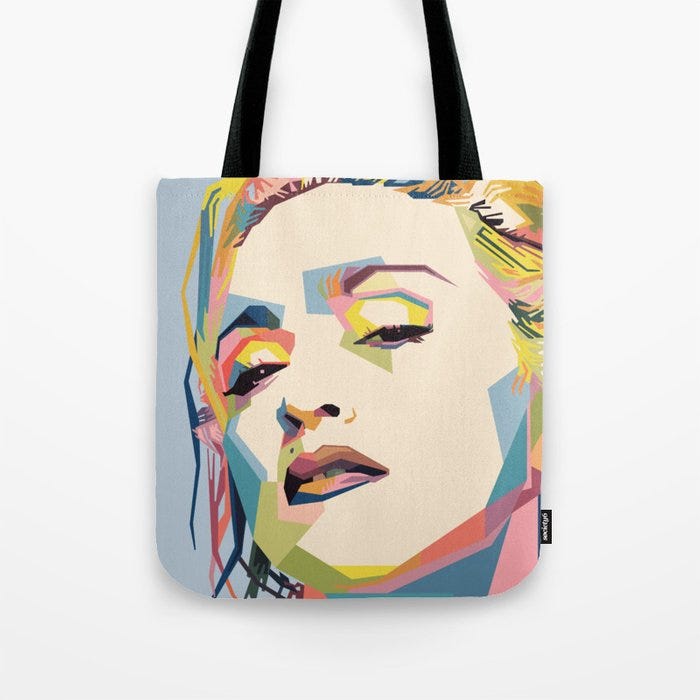 Madonna Tote Bag