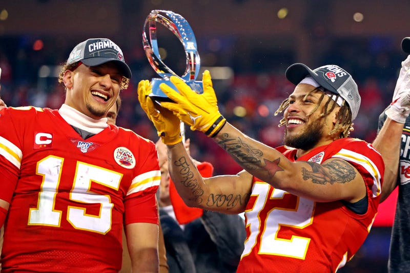 Patrick Mahomes Chiefs AFC Championship