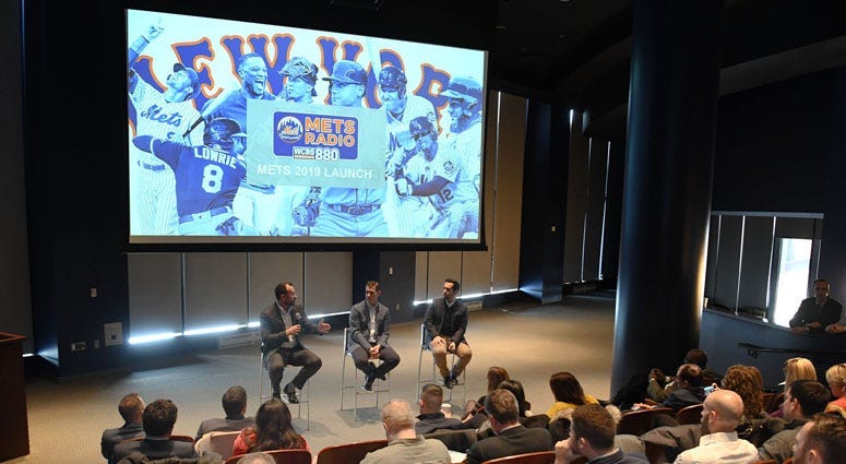 Mickey Callaway, Brodie Van Wagenen and Wayne Randazzo
