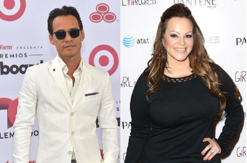 Marc Anthony and Jenni Rivera