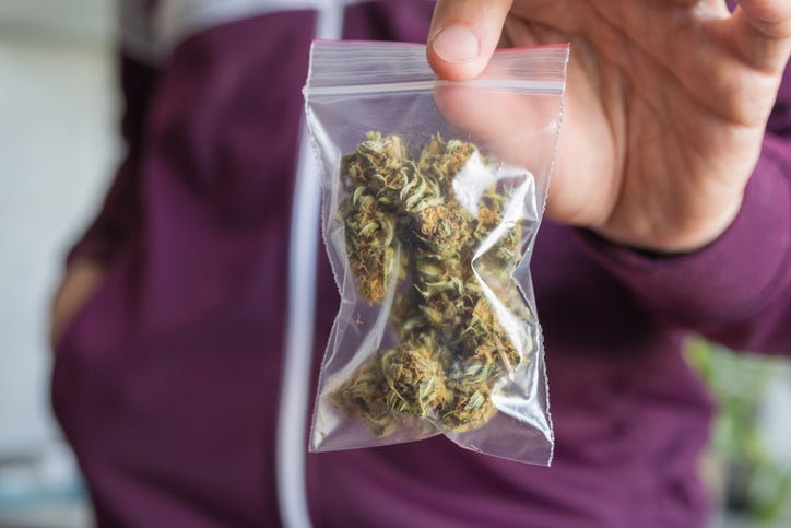 marijuana baggie