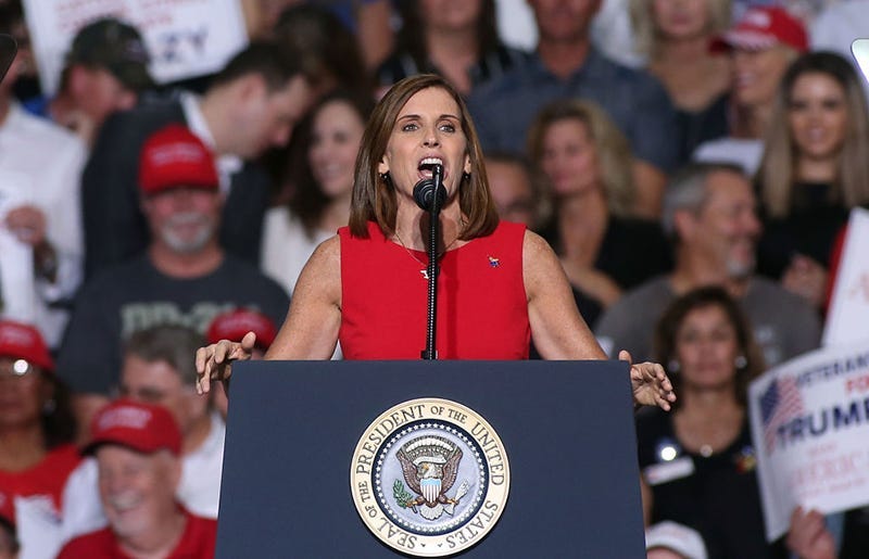 President Trump Holds Rally In Mesa, Arizona