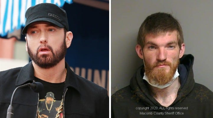 Eminem and intruder