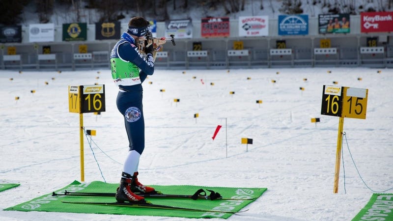 He joined Guard for the benefits, now he's an Olympic hopeful