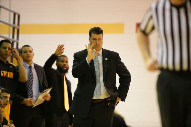 Gwynedd Mercy University men's basketball coach John Baron.