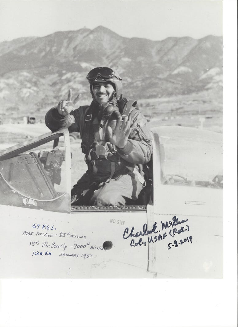 Col. Charles McGee a Tuskegee Airman