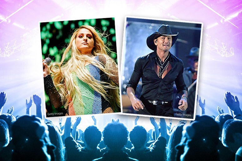 Meghan Trainor and Tim McGraw
