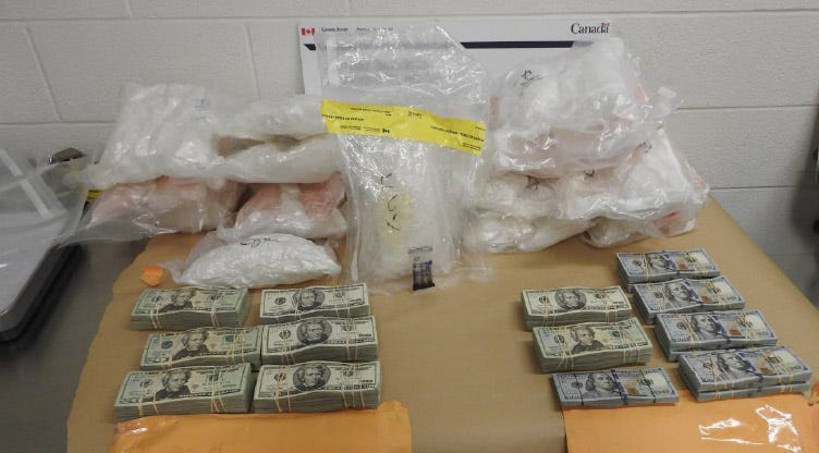 meth seized at border