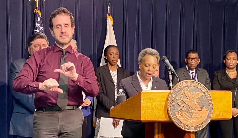 Michael Albert Sign Interpreter