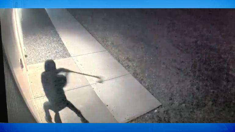 Screenshot of suspect on video surveillance