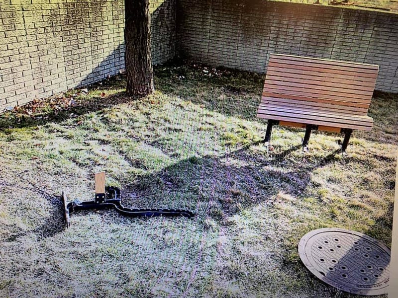 statue stolen from a Woodhaven McDonald's