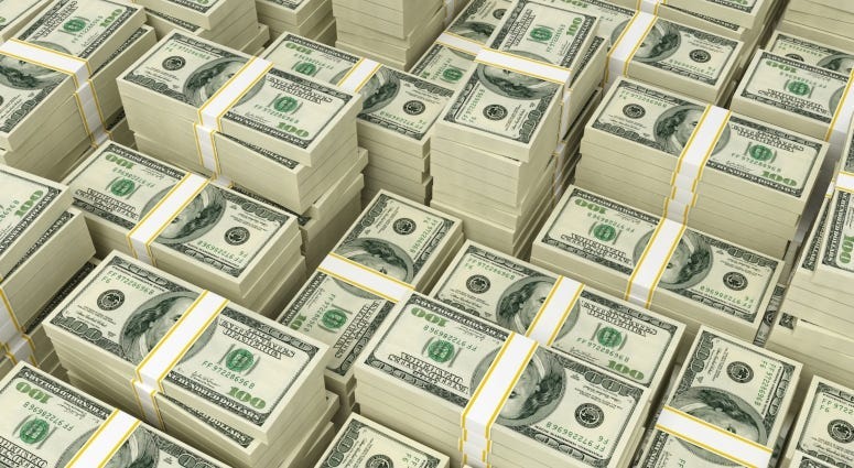 millions of dollars
