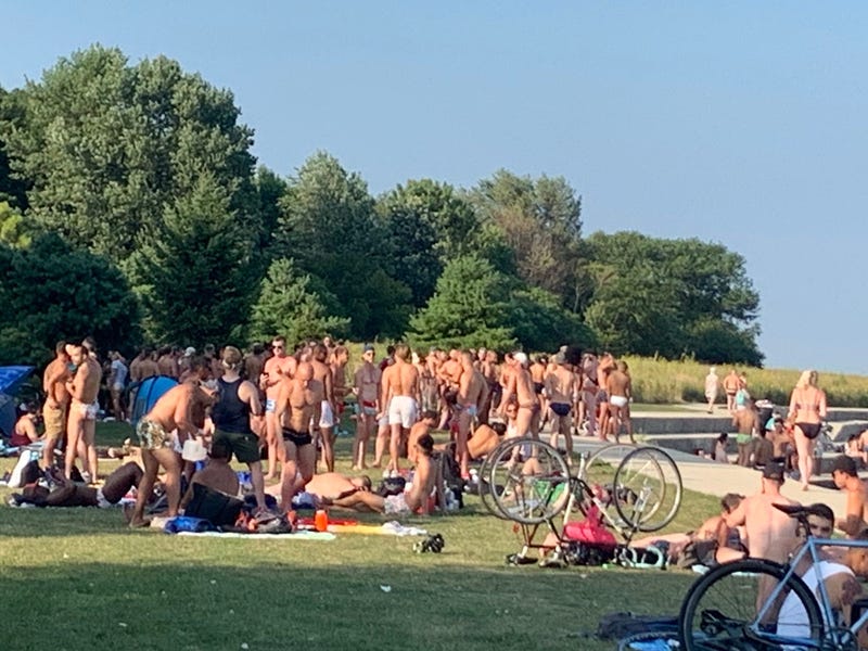 Mayor Shuts Down Montrose Beach After Large Crowd Gathers