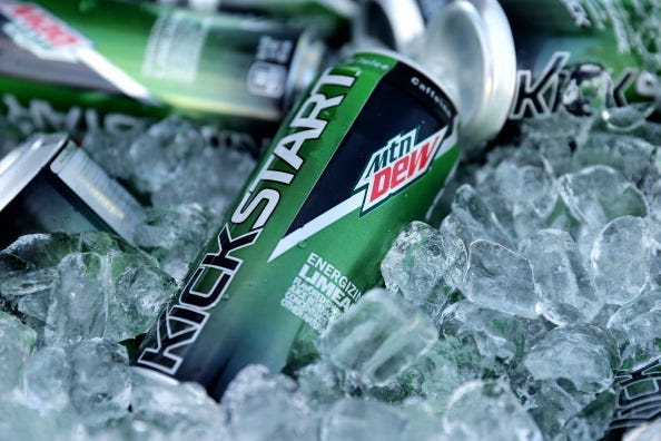 Mountain Dew, Soft Drink, Pop, Kroger, Couple