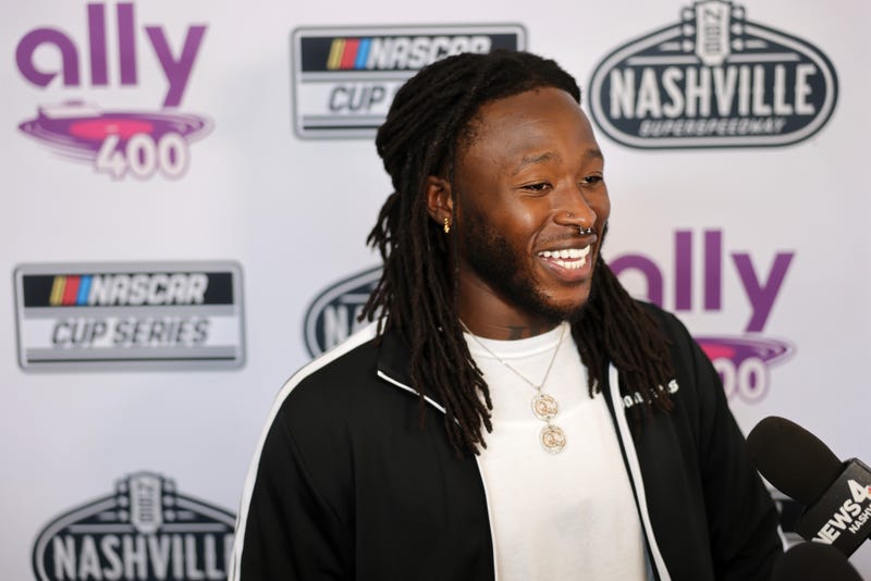 Alvin Kamara was hired as an influencer for NASCAR