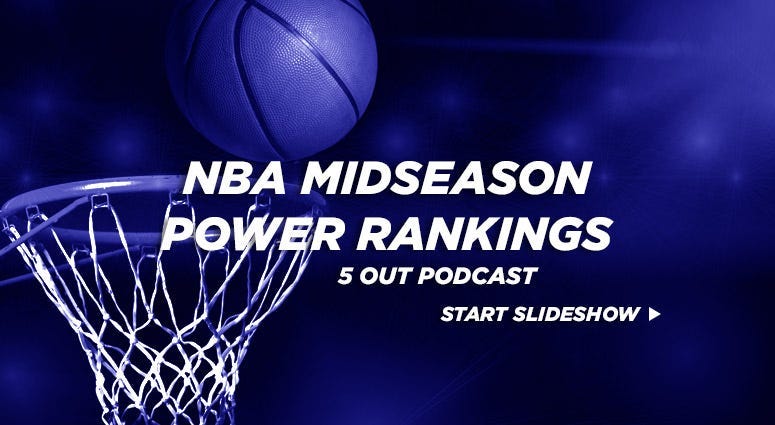 5 Out NBA Midseason Power Rankings