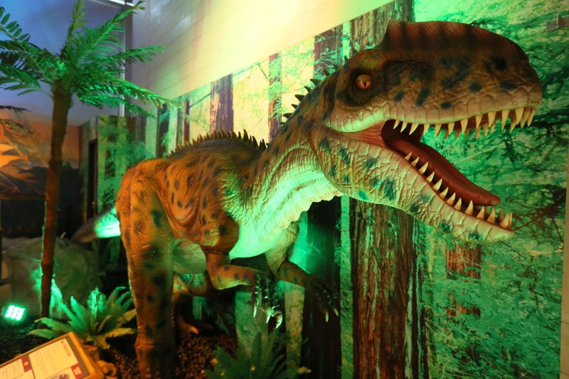 Dinosaur exhibit at The Academy of Natural Sciences
