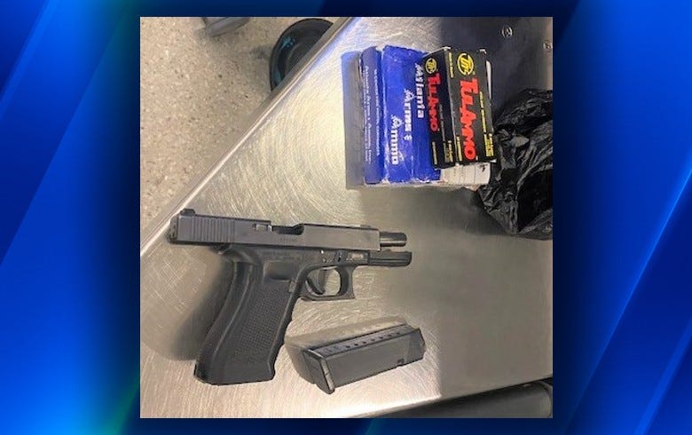 Newark Airport Gun
