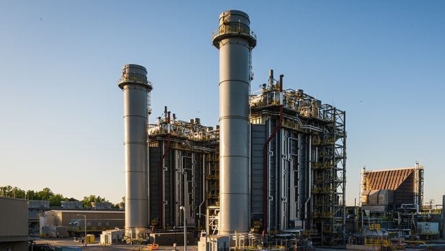 WS Lee combined cycle natural gas electricity generating station