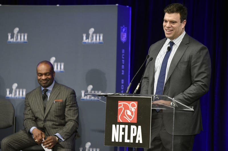 NFLPA president Eric Winston