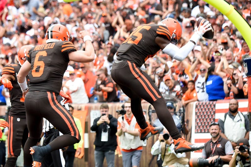 Browns tight end David Njoku