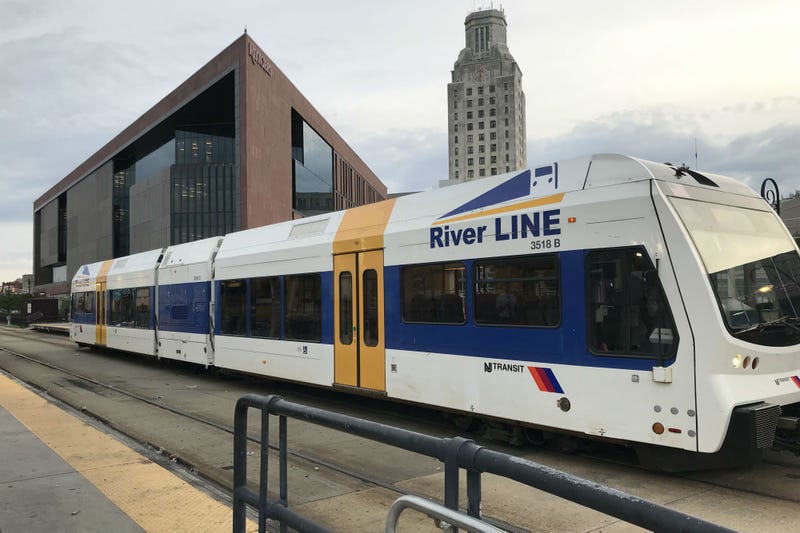 New Jersey Transit River Line at Walter Rand Transportation Center in Camden