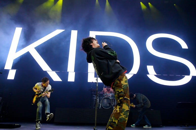 The 1975 at 'Not So Silent Night'