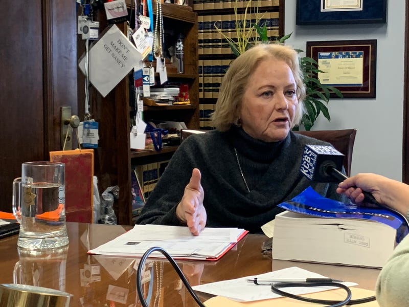 Alameda County District Attorney Nancy O'Malley discusses jury attitudes towards homeless defendants in December 2019.