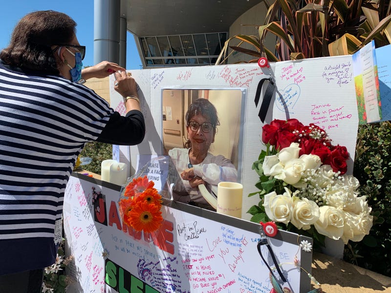 Coworkers, loved ones gather to remember Janine Paiste-Ponder, Oakland nurse who died of COVID-19