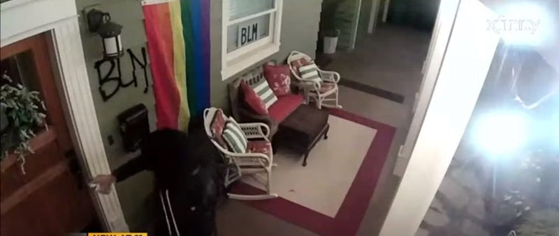 Olympia mayor home vandalized