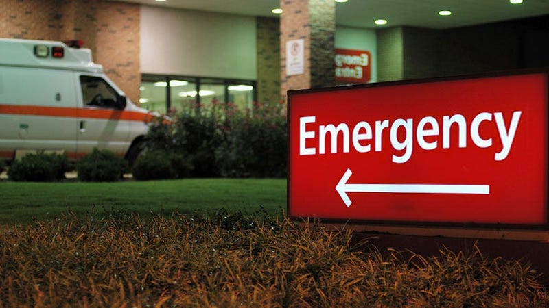 Emergency room, ambulance