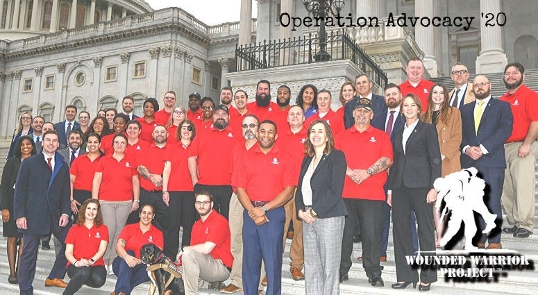 Veterans from Wounded Warrior Project came to Capitol Hill to get face to face with lawmakers. We talk to Marine veteran and Communication Director Joe Plenzler about what they are pushing Congress to do for our veterans.