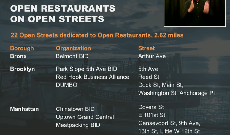 Open Restaurants